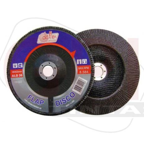 Disco Lixa Flap D 4.1/2x120gr. Disflex - Atlas Menor preço em Disco Lixa Flap D 4.1/2x120gr. Disflex - Atlas