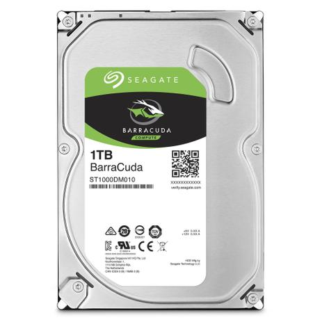 Disco Rígido Interno Seagate 1tb Barracuda 3.5 Original Menor preço em Disco Rígido Interno Seagate 1tb Barracuda 3.5 Original