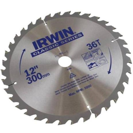 Disco Serra Circular 300 x 36 Dentes x 30mm IW14308 Irwin Menor preço em Disco Serra Circular 300 x 36 Dentes x 30mm IW14308 Irwin