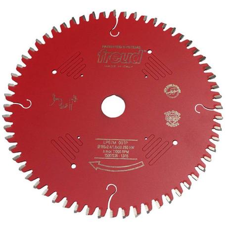 Disco Serra Circular 7.1/4” com 60 Dentes F03FS07261 LP67M 01 - Freud Menor preço em Disco Serra Circular 7.1/4” com 60 Dentes F03FS07261 LP67M 01 - Freud