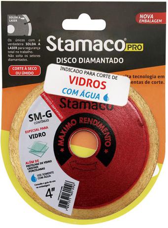 Disco Sm-g Especial Para Vidros Contínuo Pró 4,5 Stamaco é boa?