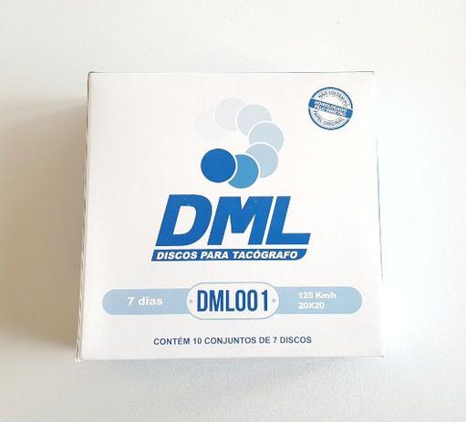 Disco Tacógrafo 7 Dias / 125 KM (SEMANAL) DML001 Menor preço em Disco Tacógrafo 7 Dias / 125 KM (SEMANAL) DML001