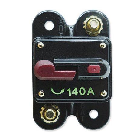 Disjuntor Automotivo 140A Proteção Som Bateria Resetável Liga Desliga - Conforme estoque disponível Menor preço em Disjuntor Automotivo 140A Proteção Som Bateria Resetável Liga Desliga - Conforme estoque disponível