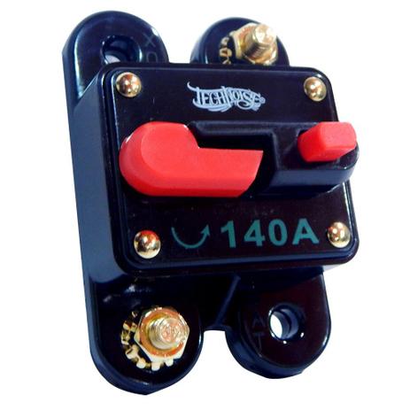 Disjuntor Automotivo 140A Technoise Dynamic - Resetável Menor preço em Disjuntor Automotivo 140A Technoise Dynamic - Resetável