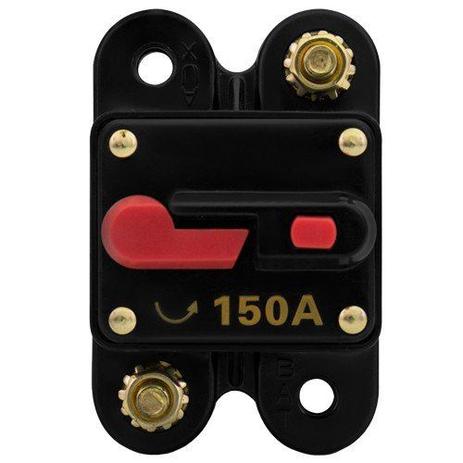 Disjuntor Automotivo 150A Proteção Som Bateria Resetável Liga Desliga - Conforme estoque disponível Menor preço em Disjuntor Automotivo 150A Proteção Som Bateria Resetável Liga Desliga - Conforme estoque disponível