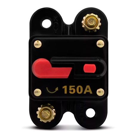Disjuntor Automotivo Tech One 150amp Proteção Menor preço em Disjuntor Automotivo Tech One 150amp Proteção
