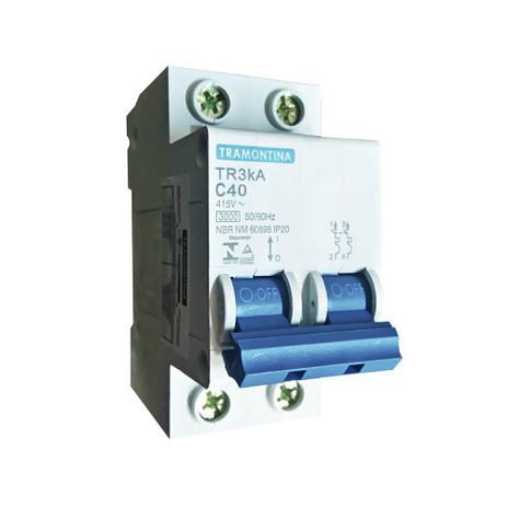 Disjuntor Bipolar 40A Din Tr3Ka Curv C 3Ka 58012009 Tramontina Menor preço em Disjuntor Bipolar 40A Din Tr3Ka Curv C 3Ka 58012009 Tramontina