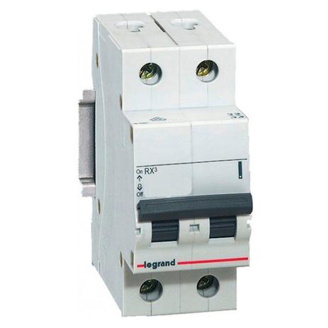 Disjuntor Din Bipolar Pial Legrand Rx3 40A curva C - Lorenzetti Disjuntores Menor preço em Disjuntor Din Bipolar Pial Legrand Rx3 40A curva C - Lorenzetti Disjuntores
