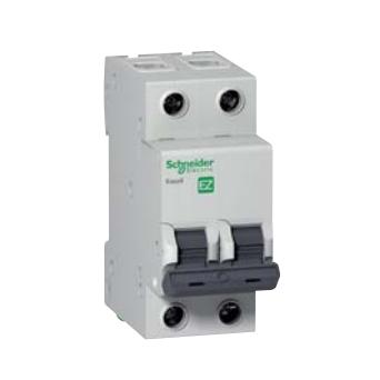 Disjuntor Easy9 Bipolar 50A Curva C 5Ka 230V Schneider - Schneider eletrica Menor preço em Disjuntor Easy9 Bipolar 50A Curva C 5Ka 230V Schneider - Schneider eletrica