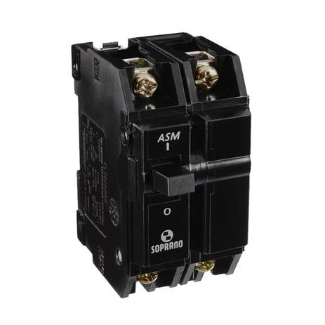 Disjuntor Nema Bipolar 10A Soprano Menor preço em Disjuntor Nema Bipolar 10A Soprano