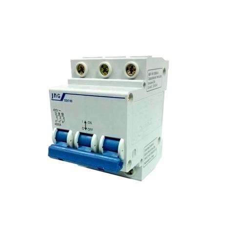 Disjuntor Tripolar 10A Din Curva C 400V 4. 5Ka Jng - Alianca Menor preço em Disjuntor Tripolar 10A Din Curva C 400V 4. 5Ka Jng - Alianca