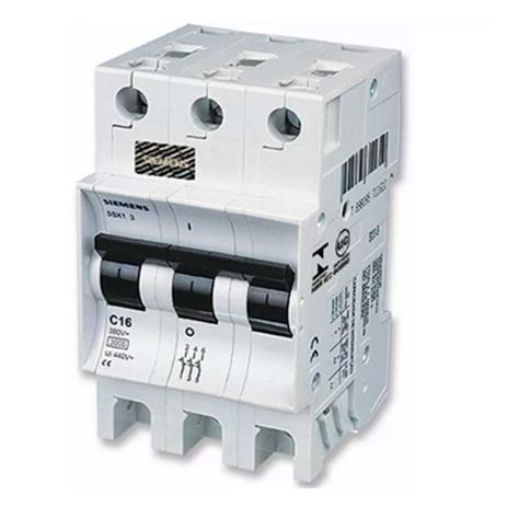Disjuntor Tripolar 70a Din 5sx1 370-7 Curva C Siemens Menor preço em Disjuntor Tripolar 70a Din 5sx1 370-7 Curva C Siemens