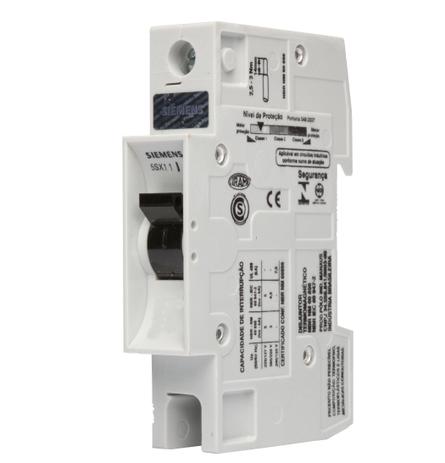 Disjuntor Unipolar 10a Curva C - 5sx11107 - Siemens Menor preço em Disjuntor Unipolar 10a Curva C - 5sx11107 - Siemens