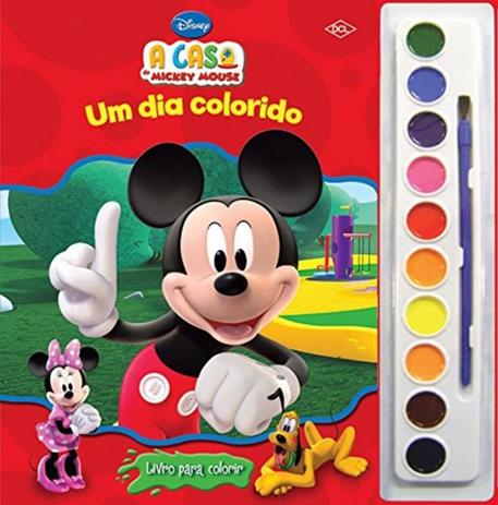 Disney aquarela - casa de mickey mouse, a - um dia colorido - Difusao cultural do livro Menor preço em Disney aquarela - casa de mickey mouse, a - um dia colorido - Difusao cultural do livro