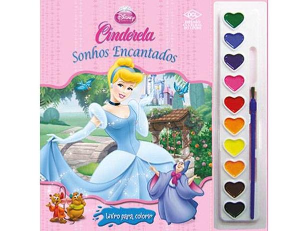 Disney Aquarela Cinderela - Sonhos Encantados - DCL