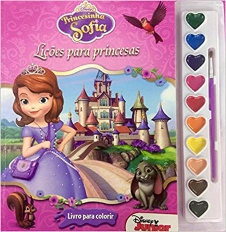 Disney aquarela - princesinha sofia - licoes - Difusao cultural do livro Menor preço em Disney aquarela - princesinha sofia - licoes - Difusao cultural do livro