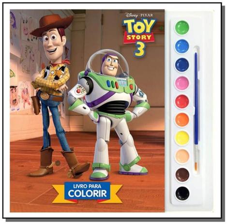 Disney - aquarela - toy story 3 - (1955) - Dcl Menor preço em Disney - aquarela - toy story 3 - (1955) - Dcl