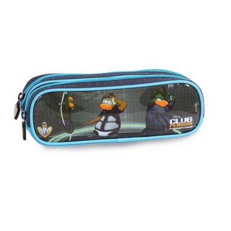 Menor preço em Disney Club Penguin - Estojo Soft 2 Div. - 51417 - Dermiwil