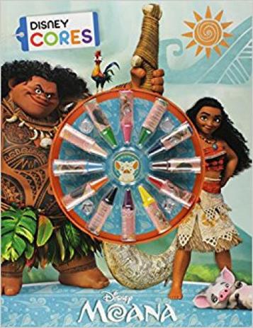 Disney Cores - Moana - Dcl Menor preço em Disney Cores - Moana - Dcl
