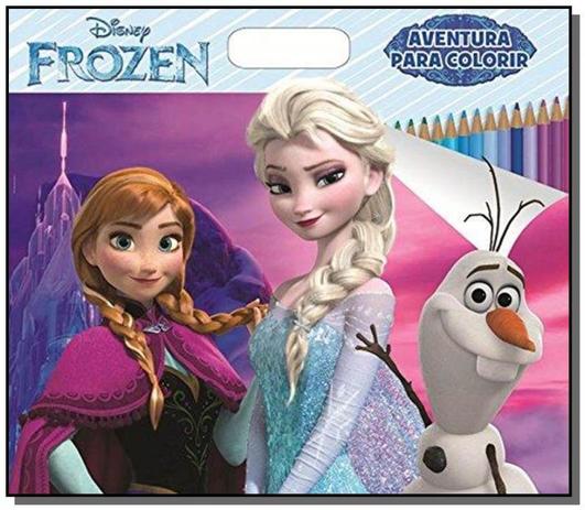 Disney Frozen - Megalivro - Aventura Para Colorir - Bicho esperto Menor preço em Disney Frozen - Megalivro - Aventura Para Colorir - Bicho esperto