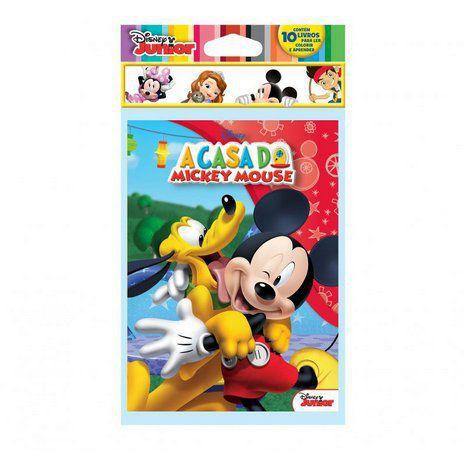 Disney Junior - Solapa média com 10 livros para ler, colorir e aprender - Bicho esperto Menor preço em Disney Junior - Solapa média com 10 livros para ler, colorir e aprender - Bicho esperto