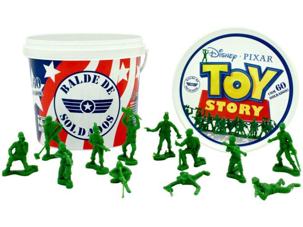 Disney Pixar- Toy Story Balde de Soldados - Toyng