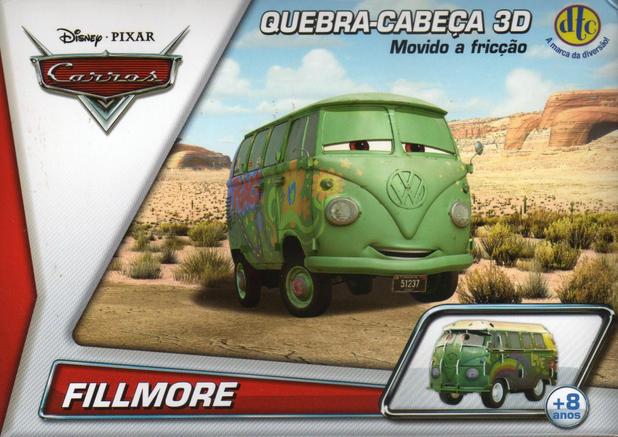 Disney Quebra Cabeça 3D Movido a Fricção Fillmore + Disney Quebra Cabeça 3D Movido a Fricção Francesco - Combo Menor preço em Disney Quebra Cabeça 3D Movido a Fricção Fillmore + Disney Quebra Cabeça 3D Movido a Fricção Francesco - Combo