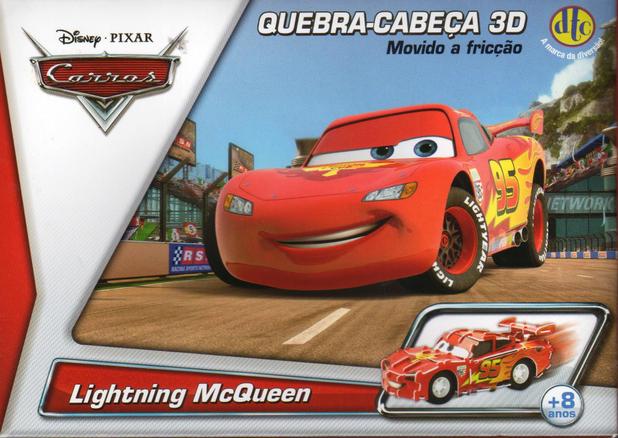Disney Quebra Cabeça 3D Movido a Fricção Francesco + Disney Quebra Cabeça 3D Movido a Fricção Lightning McQueen - Combo Menor preço em Disney Quebra Cabeça 3D Movido a Fricção Francesco + Disney Quebra Cabeça 3D Movido a Fricção Lightning McQueen - Combo