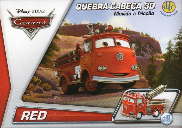 Disney Quebra Cabeça 3D Movido a Fricção Lightning McQueen + Disney Quebra Cabeça 3D Movido a Fricção Red - Combo Menor preço em Disney Quebra Cabeça 3D Movido a Fricção Lightning McQueen + Disney Quebra Cabeça 3D Movido a Fricção Red - Combo