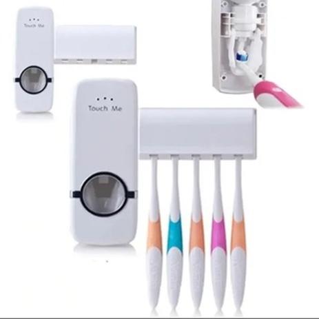 Dispenser Automático Pasta De Dente Com Suporte Escovas - Karina Zou é boa?