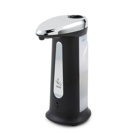 Dispenser de Sabão Líquido Automático UP Home Multilaser Prata e Preto - UD038 Menor preço em Dispenser de Sabão Líquido Automático UP Home Multilaser Prata e Preto - UD038