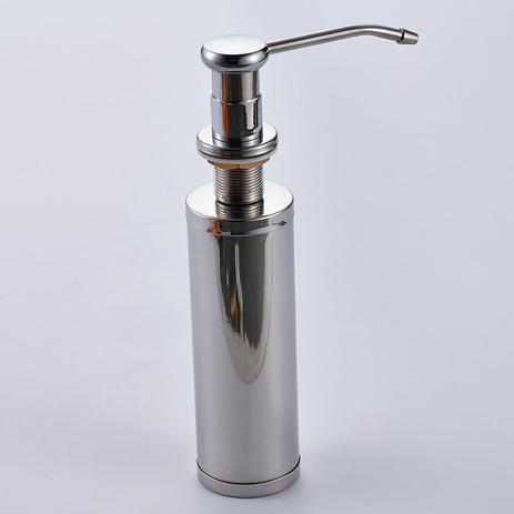 Dispenser Inox Dosador Detergente Liquid Embutir Pia Cozinha - Rozin Menor preço em Dispenser Inox Dosador Detergente Liquid Embutir Pia Cozinha - Rozin
