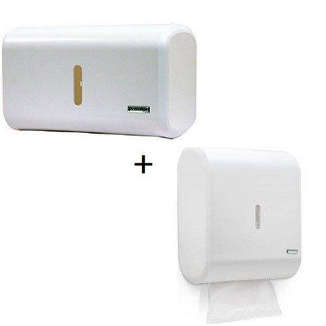Dispenser Papel Toalha Interfolha + Dispenser Multiplo Premisse Menor preço em Dispenser Papel Toalha Interfolha + Dispenser Multiplo Premisse
