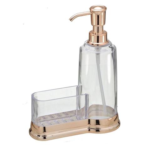 Dispenser para Detergente 450ml 22cm Dourado Espressione é boa?