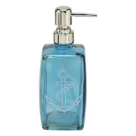 Dispenser para Sabonete Líquido de Vidro e Plástico Âncora Ocean 19cm Concepts Life é boa?
