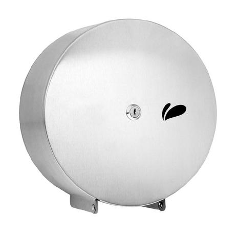 Dispenser Porta Papel Higienico Rolão Inox Escovado Biovis Menor preço em Dispenser Porta Papel Higienico Rolão Inox Escovado Biovis