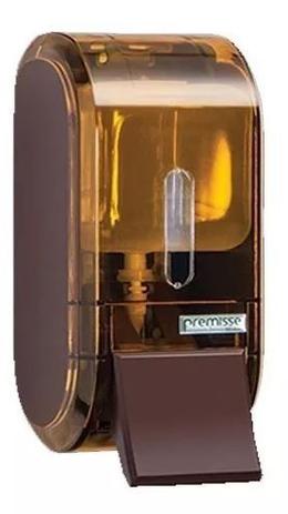 Dispenser Sabonete Líquido Saboneteira Álcool Gel Parede Marrom - Premisse Menor preço em Dispenser Sabonete Líquido Saboneteira Álcool Gel Parede Marrom - Premisse