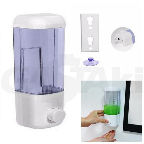 Dispenser Saboneteira Sabão Líquido Lavabo Banheiro 500 ml - Western Menor preço em Dispenser Saboneteira Sabão Líquido Lavabo Banheiro 500 ml - Western