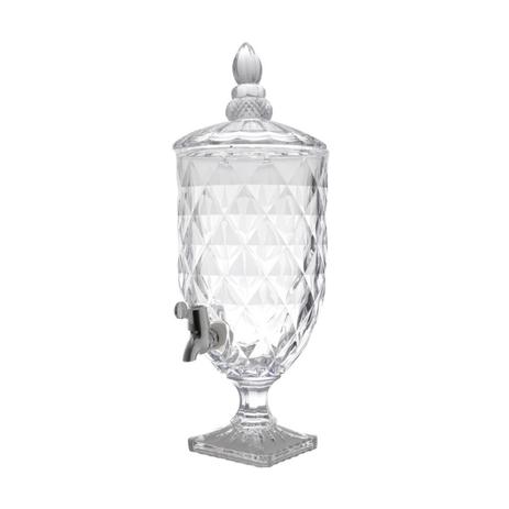 Dispenser/suqueira de cristal ecológico (livre de chumbo) diamond 5l - Lyor Menor preço em Dispenser/suqueira de cristal ecológico (livre de chumbo) diamond 5l - Lyor