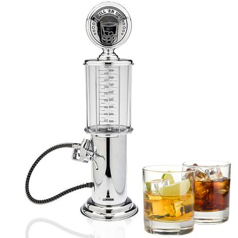 Dispenser Torre Bebidas Whisky Pinga Retrô Bomba Gasolina Antiga GT447 - Lorben