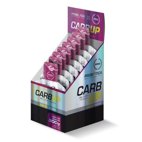 Display Carb Up BCAA Plus Gel 10UN 30g Açai C/ Guarana - Probiotica Menor preço em Display Carb Up BCAA Plus Gel 10UN 30g Açai C/ Guarana - Probiotica