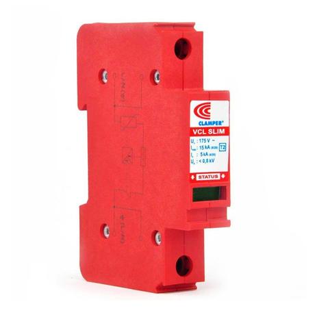 Dispositivo Protetor Slim Contra Surtos 15kA 175V Clamper Menor preço em Dispositivo Protetor Slim Contra Surtos 15kA 175V Clamper