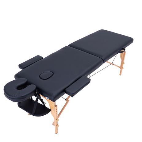 Divã Mala De Massagem Cama Maca Mesa Portátil - Cor Preto - Toaninni Menor preço em Divã Mala De Massagem Cama Maca Mesa Portátil - Cor Preto - Toaninni