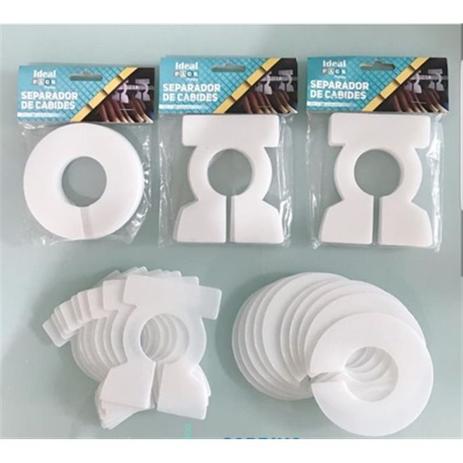 Divisor de Cabides Redondo (Kit c/ 10 unid.) - Cód. 9471 - Ideal pack comercio de plasticos ltda Menor preço em Divisor de Cabides Redondo (Kit c/ 10 unid.) - Cód. 9471 - Ideal pack comercio de plasticos ltda