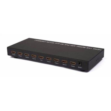 Divisor Distribuidor Splitter Hdmi 1 X 8 Com Fonte - Lotus Menor preço em Divisor Distribuidor Splitter Hdmi 1 X 8 Com Fonte - Lotus