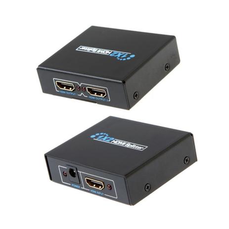 Divisor HDMI Splitter 1 Entrada 2 Saídas Full Hd 4K / 3D - Sol Acessórios Menor preço em Divisor HDMI Splitter 1 Entrada 2 Saídas Full Hd 4K / 3D - Sol Acessórios