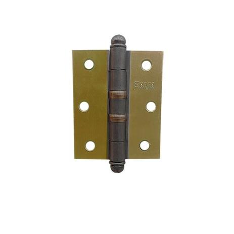 DOBRADIÇA  1535 COM ANEL 3x2.1/2” KIT COM 3 PEÇAS FERRO OXIDADO - Fama é boa?