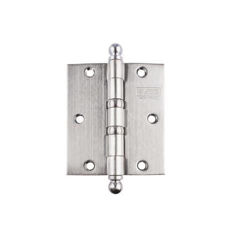 Dobradiça 85 3x2.5” com anel avulsa cromo acetinado - La fonte Menor preço em Dobradiça 85 3x2.5” com anel avulsa cromo acetinado - La fonte