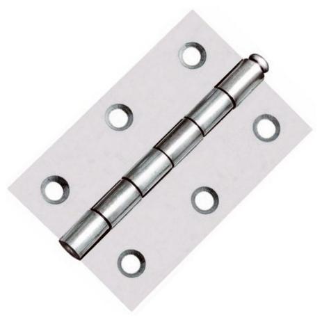 Dobradiça inox 3” cartela com 3 peças e parafusos - Ferca é boa?