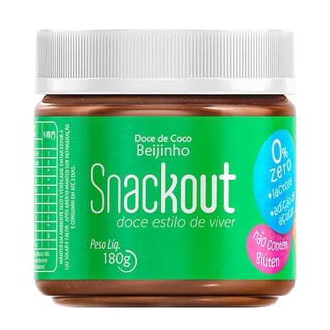 Doce de Coco Beijinho 180g - Snackout Menor preço em Doce de Coco Beijinho 180g - Snackout